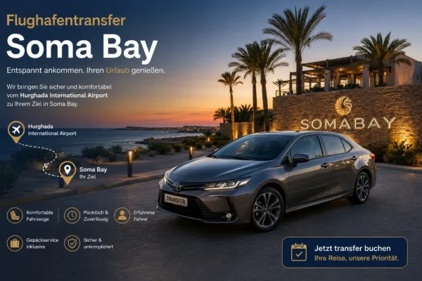 Privattransfer Flughafen Hurghada nach Soma Bay