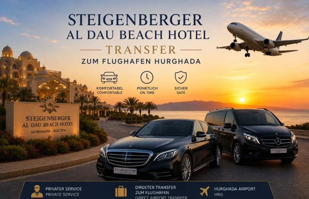 Steigenberger Al Dau Beach Hotel Transfer zum Flughafen Hurghada