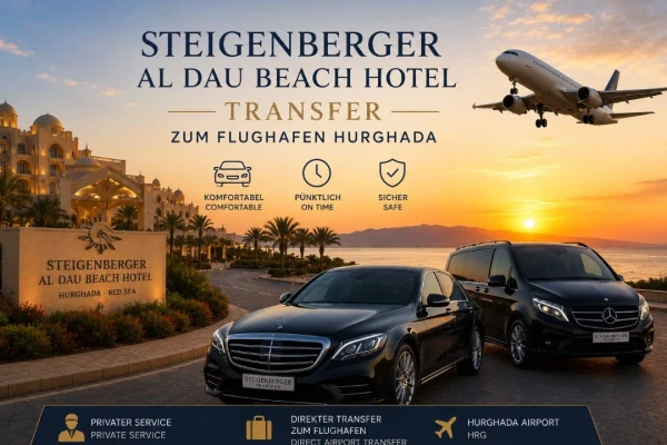 Steigenberger Al Dau Beach Hotel Transfer zum Flughafen Hurghada