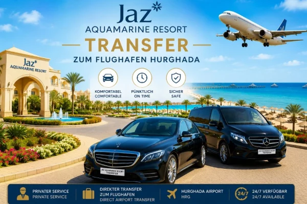 Jaz Aquamarine Resort Transfer zum Flughafen Hurghada